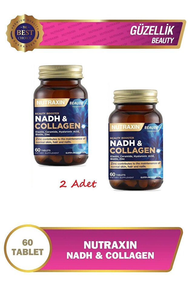 NADH & Collagen 60 Tablet 2 Adet - 1