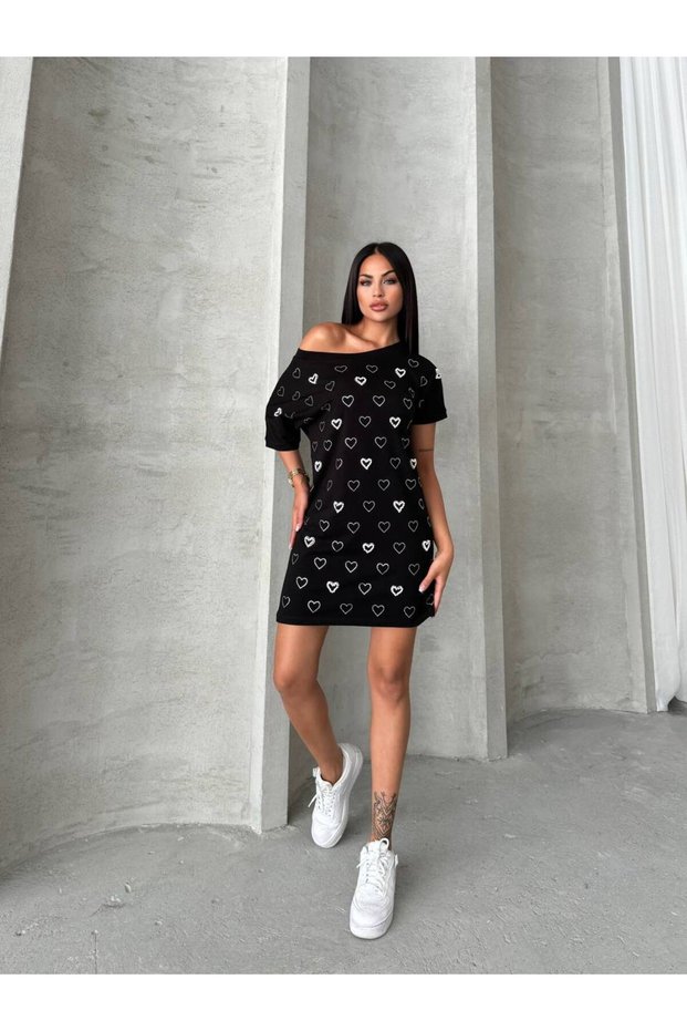 New Season Heart Mini Dress