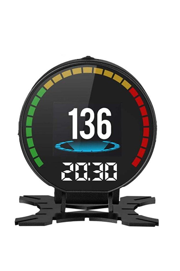 شاشة عرض أمامية HUD للسيارة، عداد رقمي ذكي OBD