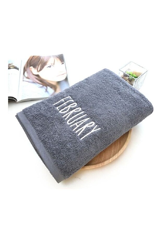 Large Pure Cotton Bath Towel - 1