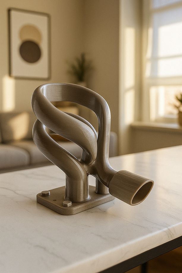 Mutfak İçin Meşrubat Tutucu - Pratik, Hafif, Ahşap Desenli Modern Organizer - 1