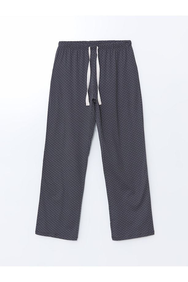 V Yaka Puantiyeli Hamile Pijama Takımı - 7