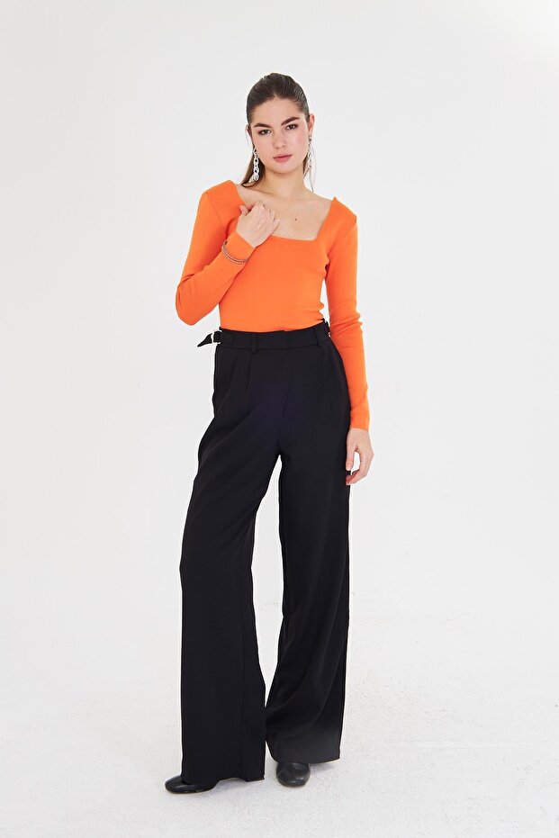 Geniş Yaka Triko - 4