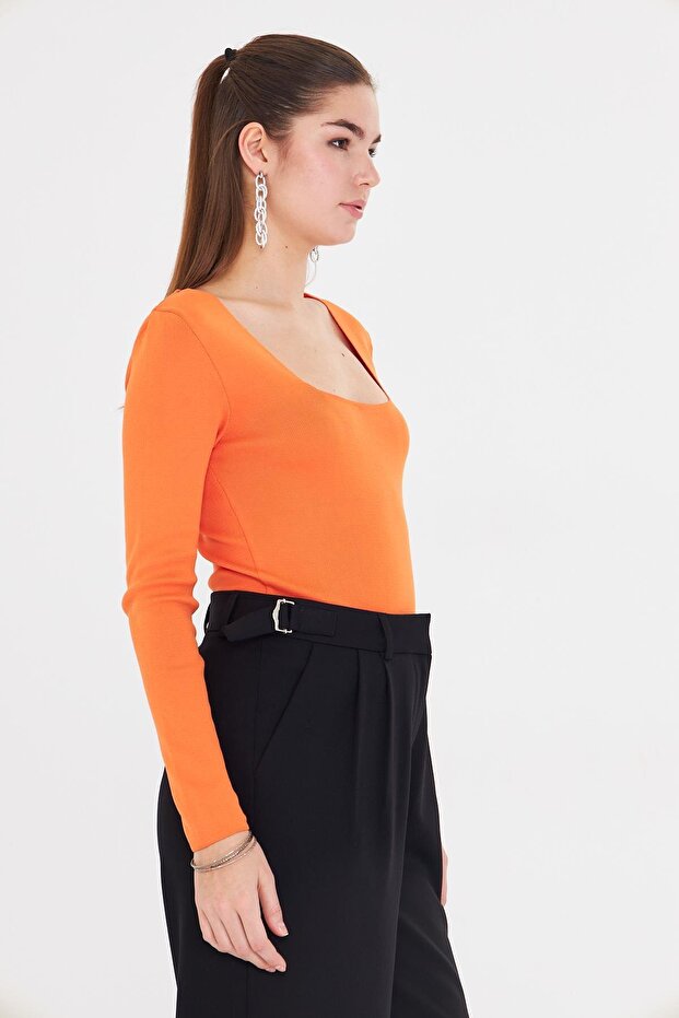 Geniş Yaka Triko - 5