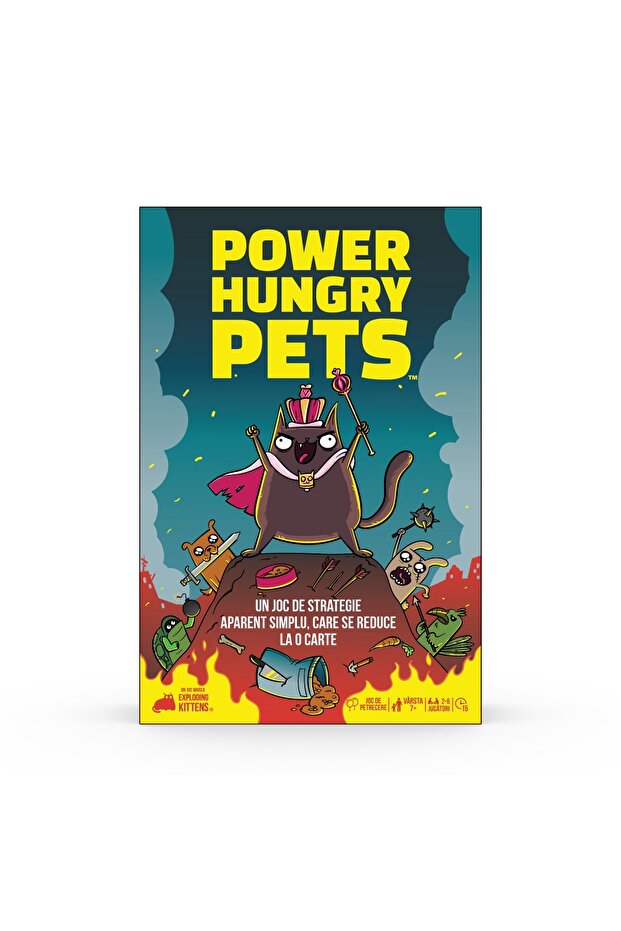 Επιτραπέζιο παιχνίδι Power Hungry Pets, Ρουμανική γλώσσα - 3