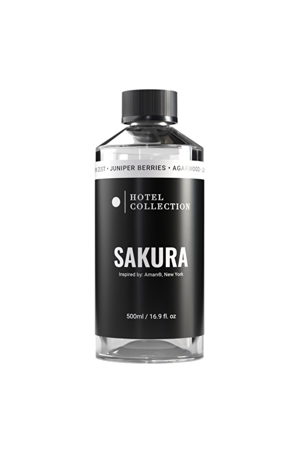 Sakura Fragrance Oil - for Essential Oil Diffusers - Lemon Zest, Juniper Berries & Agarwood - 500 mL