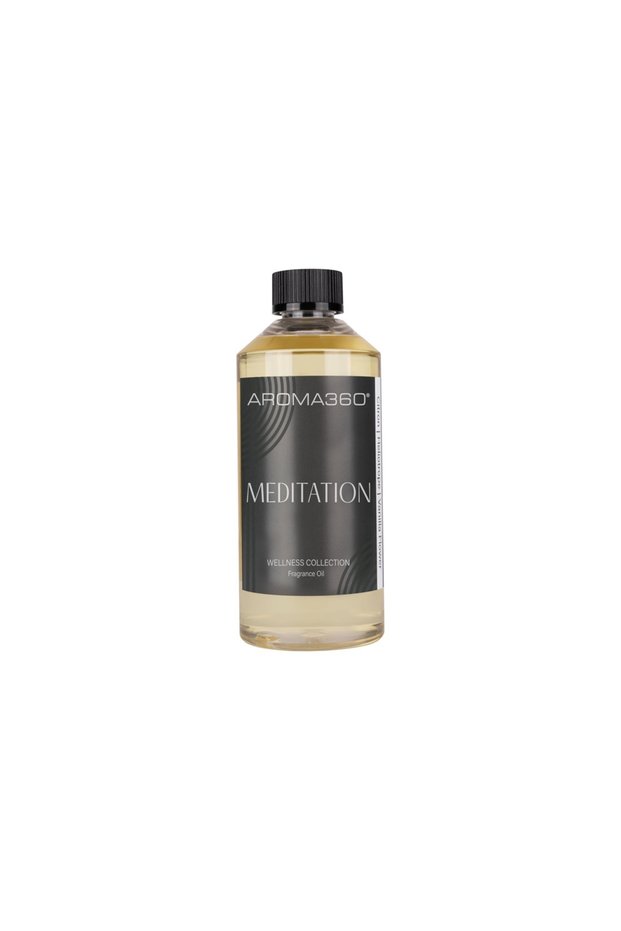 Meditation Fragrance Diffuser Oil - Citron, Heliotrope & Vanilla Flower - 500 mL, 16.9 fl oz
