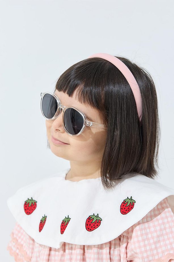 Gingham Elbise - pembe - 4