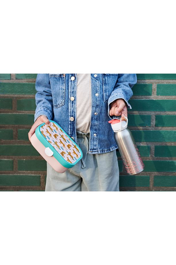 İnsulated Bottle Flip Up Campus Açılır Kapanır Termos Su Şişesi 350 Ml - 3