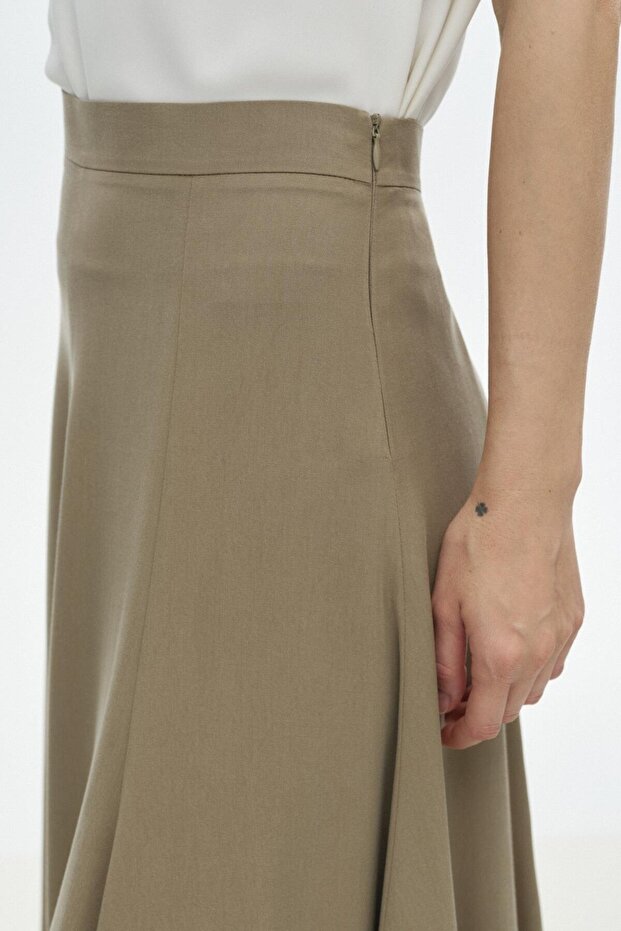 Modal Kloş Etek - 3