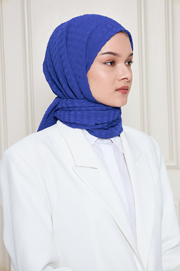 شال شيفون آريا مخطط متدرج - ساكس -