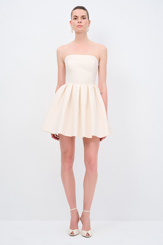 Night Zoom Jakar Mini Elbise - 1