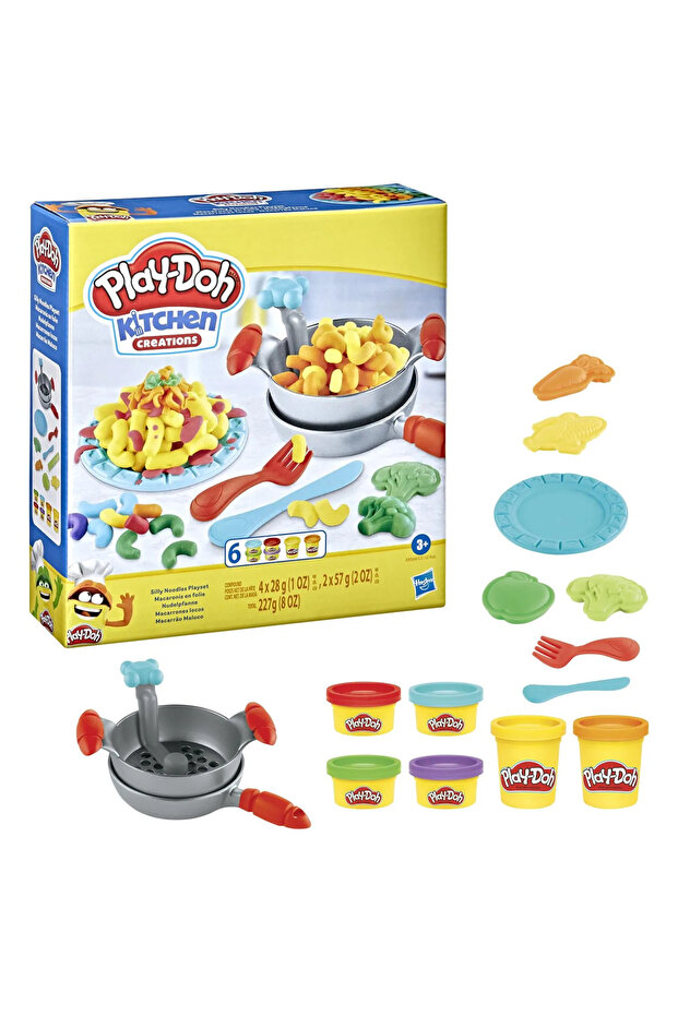PLAY DOH KITCHEN CREATIONS SET DE GATIT PASTE - 6
