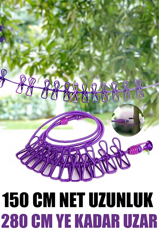 🧺 MANDALLI ÇAMAŞIR İPİ - 8