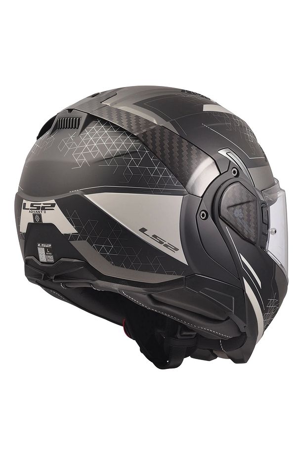 Advant 2 Astral Mat Gri-siyah Kask - 5