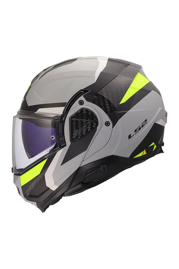Advant 2 Trıple Mat Gri- Siyah-neon Sarı Kask - 3