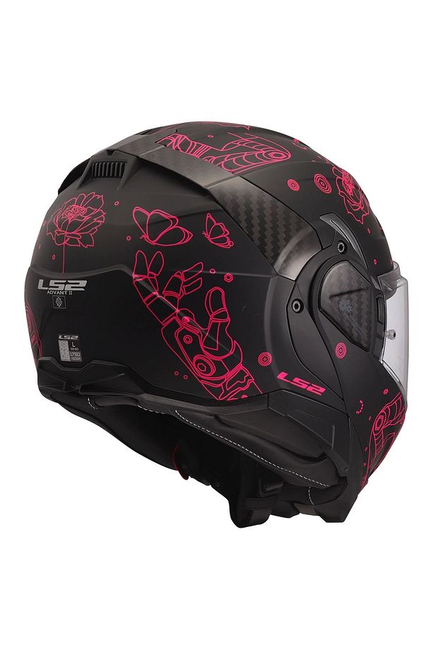 Advant 2 Sophıa Mat Siyah- Kask - 5