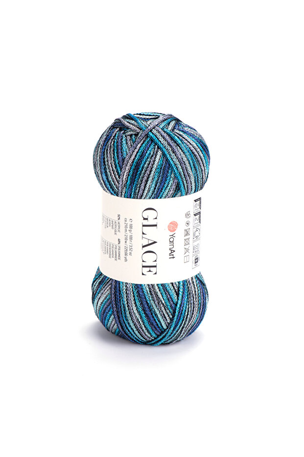 Glace - Knitting Yarn Ebruli-7201 - 1