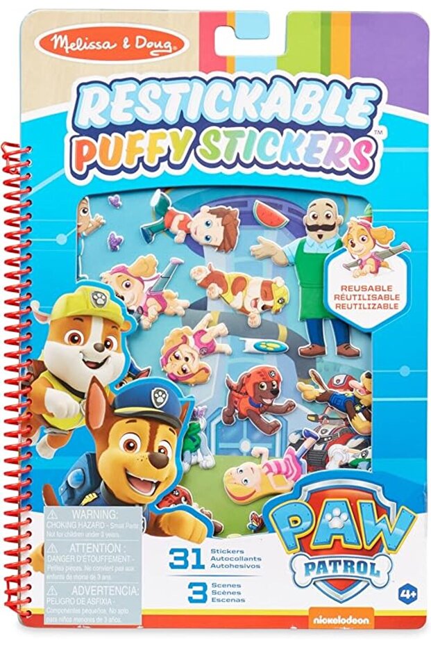 Paw Patrol Puffy Sticker - Adventure Bay (MD33256)