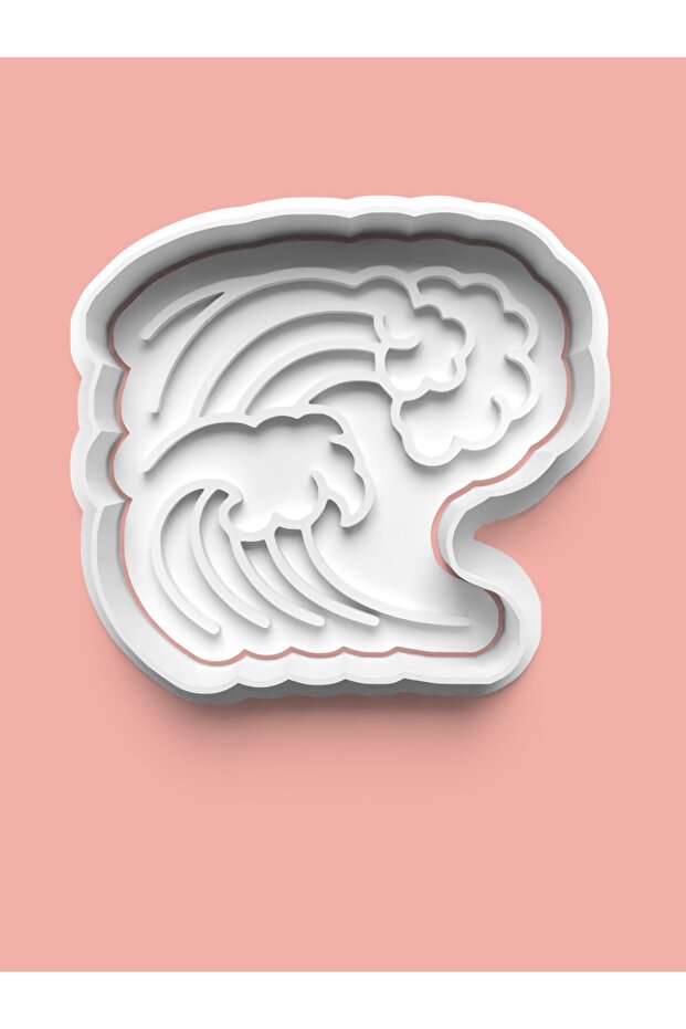Surf Wave Theme Cookie Mold and Sugar Dough Mold