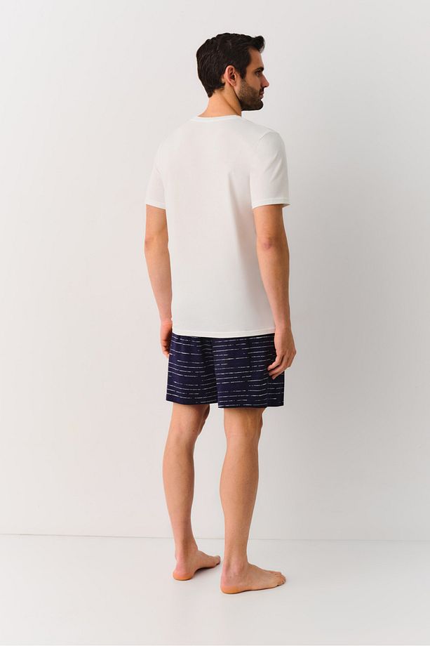 Sailor Erkek Şort Pijama Takımı - 4