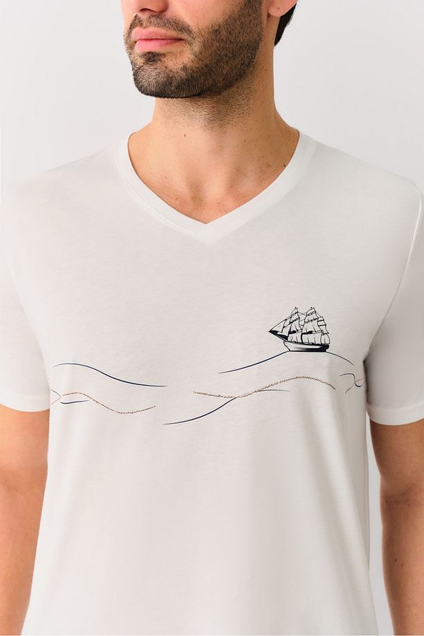 Sailor Erkek Şort Pijama Takımı - 3