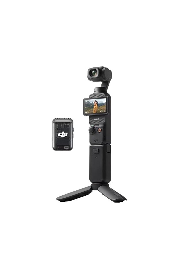 Osmo Pocket 3 Creator Combo | Vlogging Camera 4K 120 FPS Video | 3 Axis Stabilization