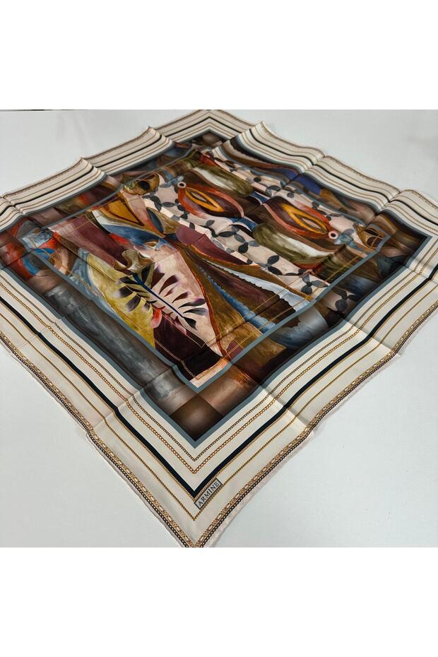 Pure Silk Scarf Nostalgia Series Sura Silk Pka7702