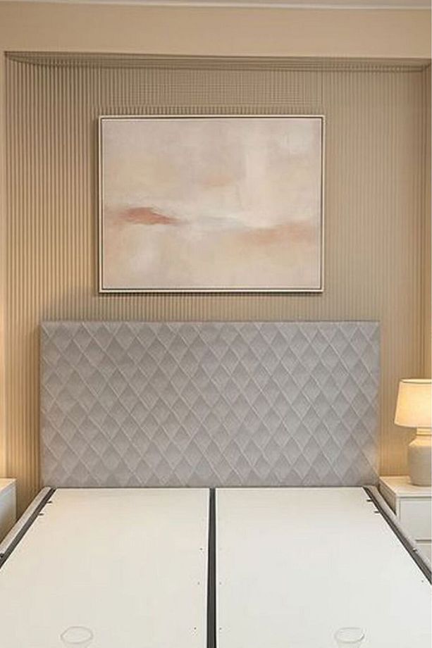 Ekonomik Relax Yatak Başlığı, Baza Başlığı, Desenli Minimal Başlık (ÖLÇÜ SEÇENEKLİ) - 2