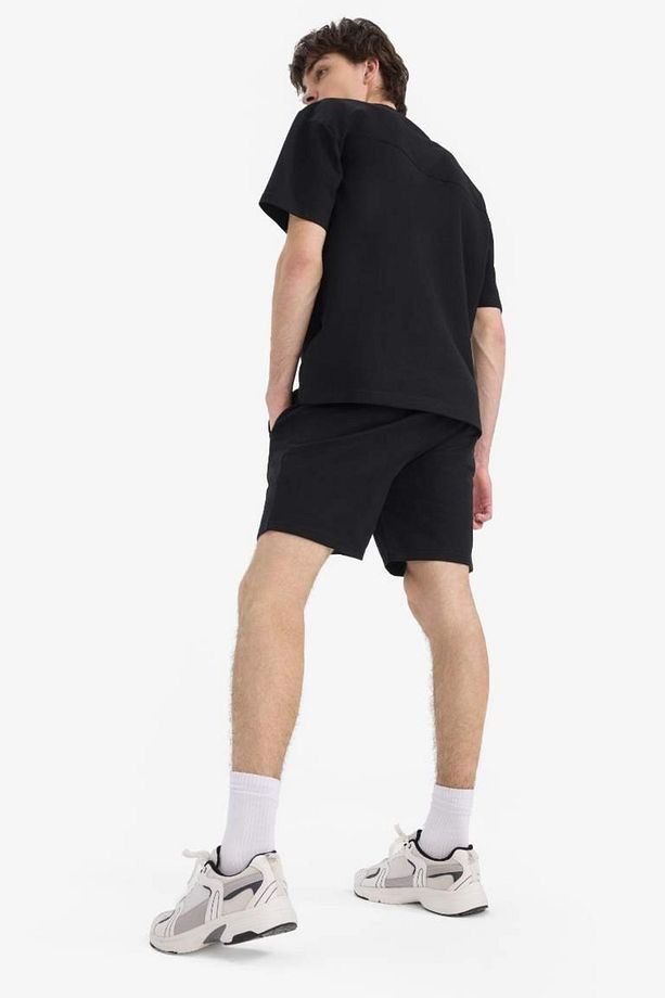 Erkek Penye Şort B8674ax/bk81 Black - 5