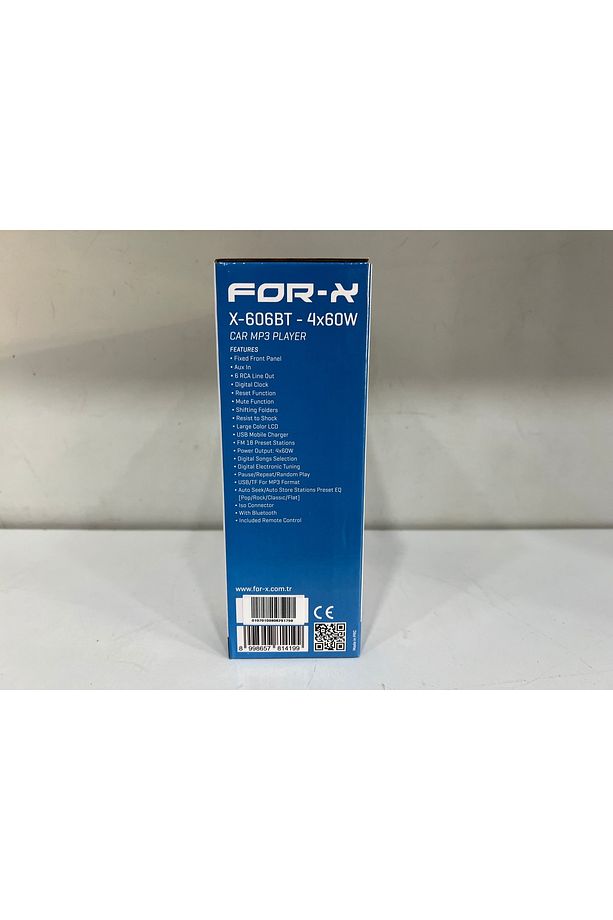 X-606BT ÇİFT USB 3 AMFİ ÇIKIŞLI OTO TEYP - 3