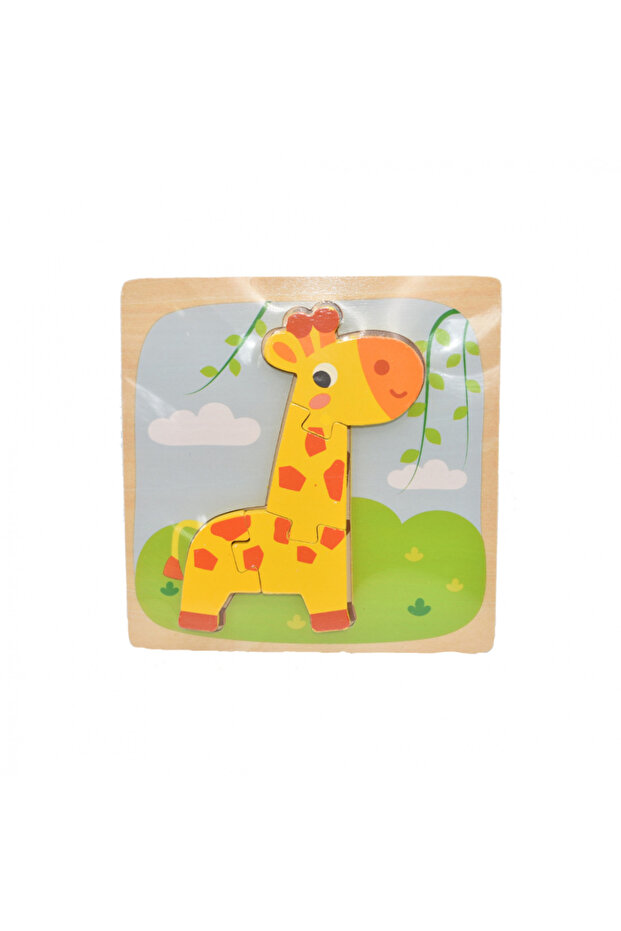 5-piece 3D puzzle, giraffe pattern - 1