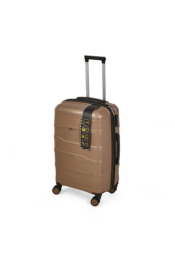 AVVIO PP Orta Boy Valiz - Altın - 68x37x27 cm - 4