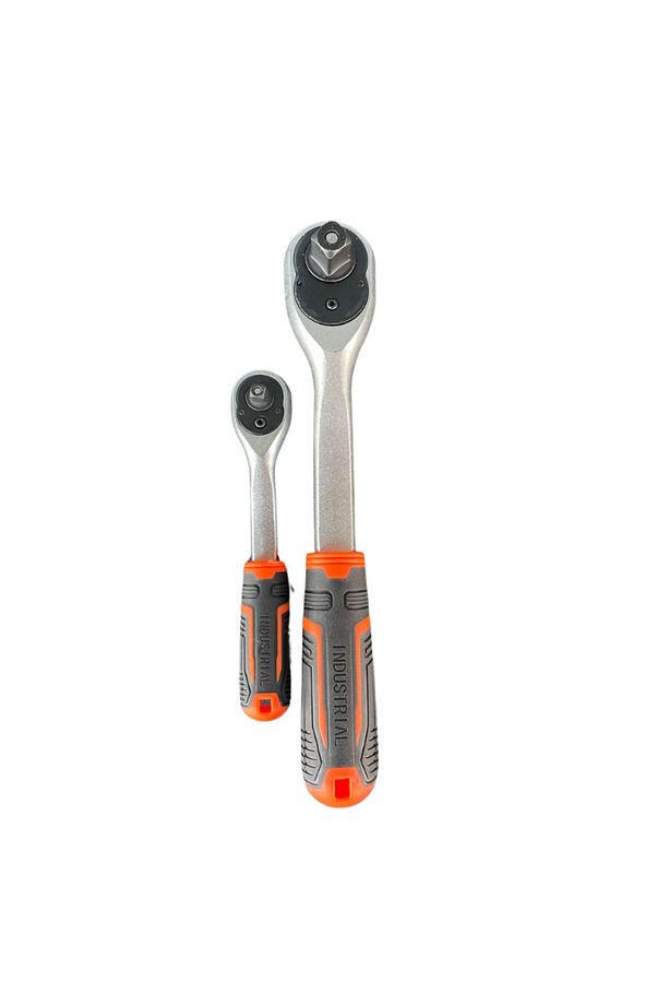1/4" Ve 1/2" Pro Cırcır Kolu 72 Diş Kaliteli İki Ürün Bir Arada - 2
