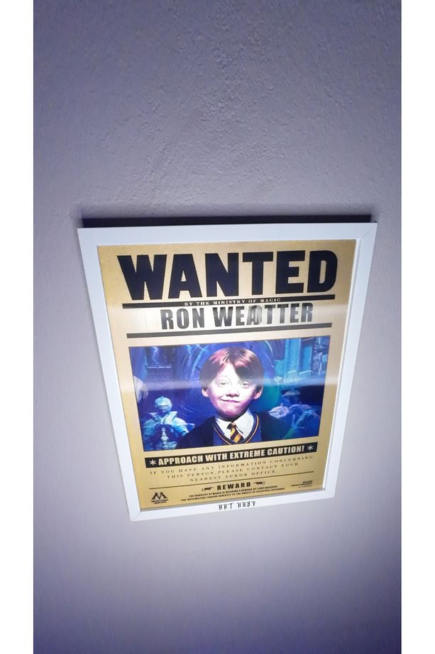 Harry Potter Wanted Series Harry x Harmon x Ron Lenticular 3D Hareketli Tablo Model 2 (ÇERÇEVESİZ) - 6