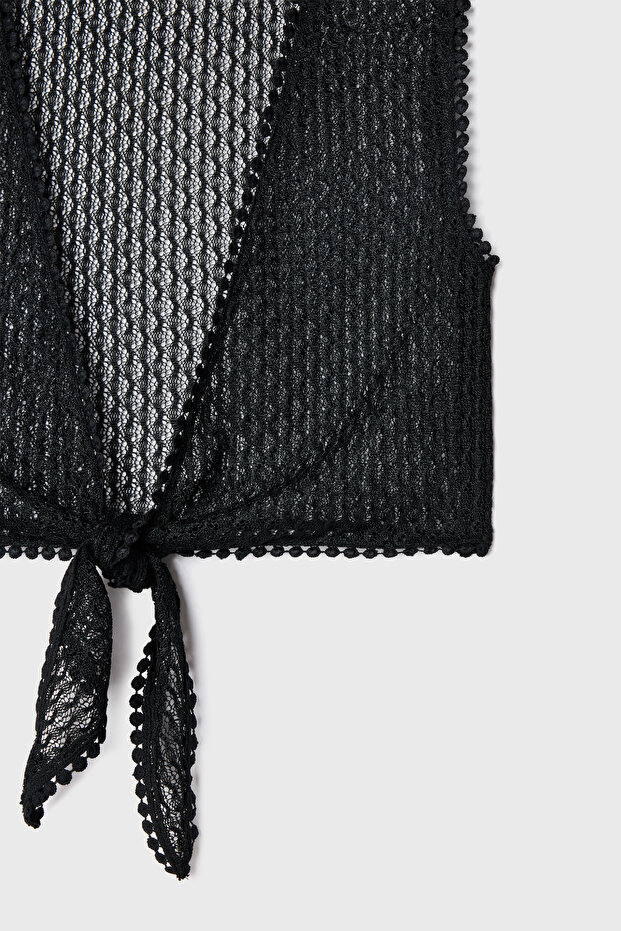 Dantel Beach Bluz - 7