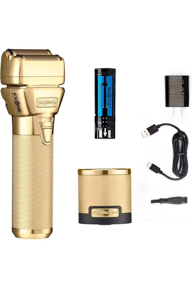 BaBylissPRO FXONE GOLDFX All Metal Double Foil Shaver