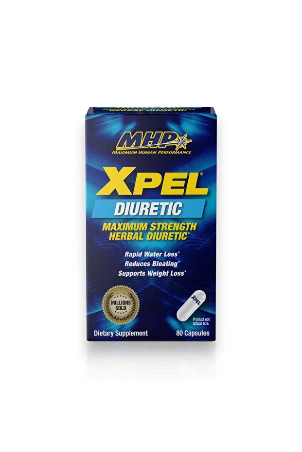 Maximum Human Performance Xpel Diuretic, 80 Capsules, 20 Servings