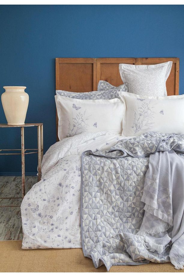 ÇİFT KİŞİLİK TIMELESS SET LIBERTY INDIGO - YATAK ORTUSU - 1