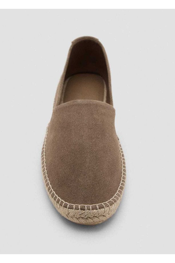 Jüt süet deri espadril - 5