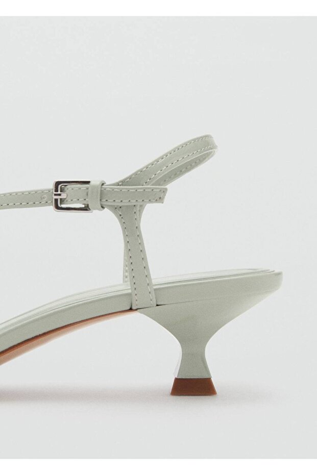 Kitten topuklu kayışlı sandalet - 3