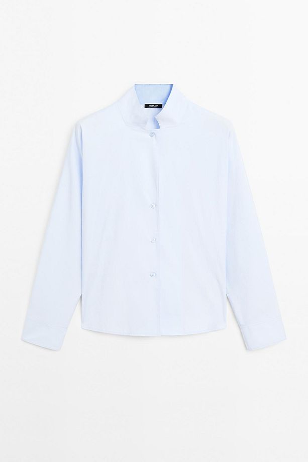 %100 pamuklu poplin gömlek - 5