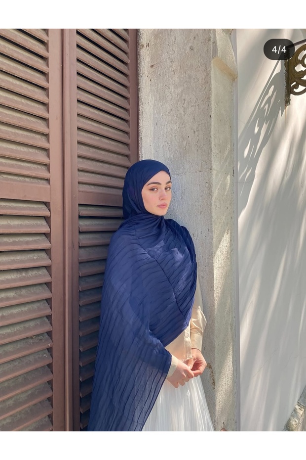 Bambu kraş şal - 2