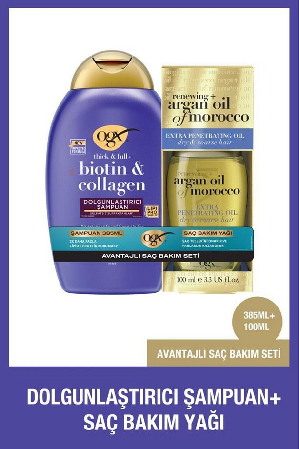 Biotin Şampuan + Argan Yağ - 1
