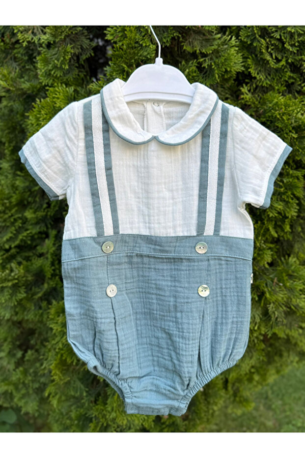 Baby Rompers Muslin Fabric Summer