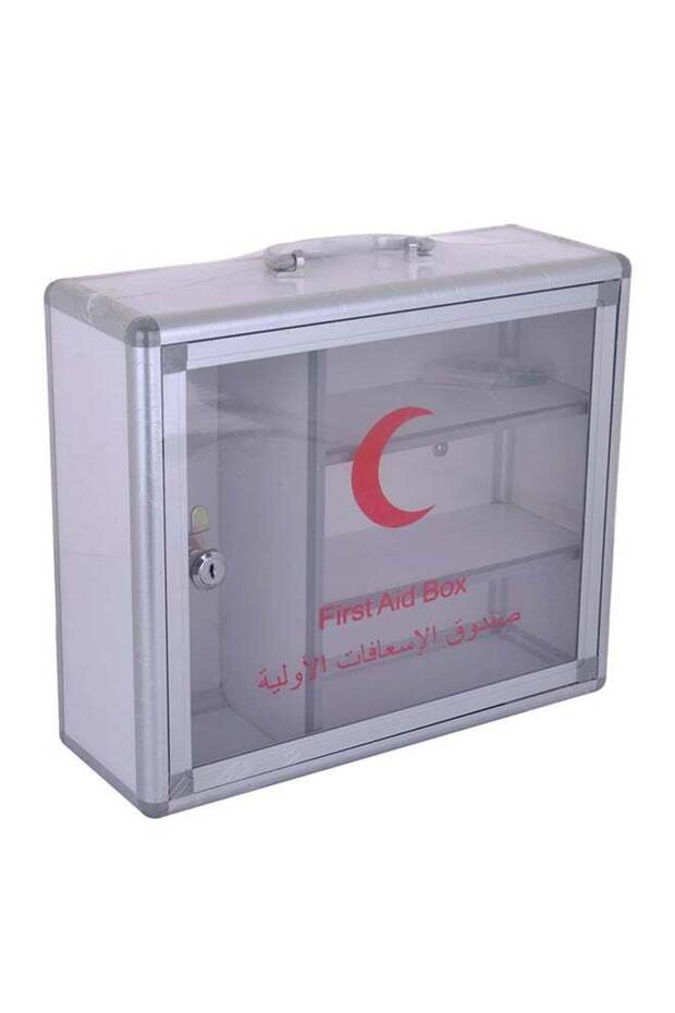 صندوق الإسعافات الأولية المصنوع من الألومنيوم