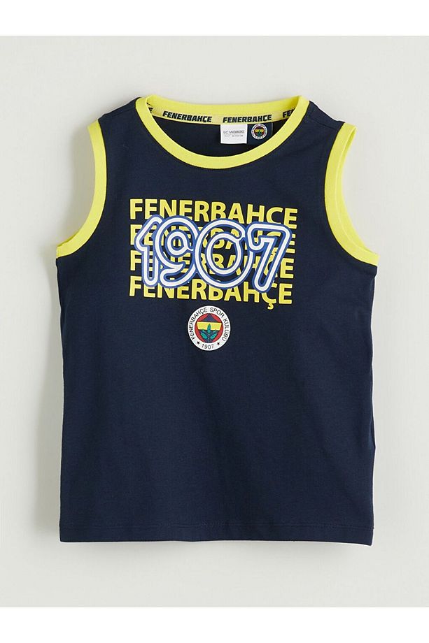 LCW Kids Fenerbahçe Baskılı Erkek Çocuk Atlet ve Şort 2'li - 2