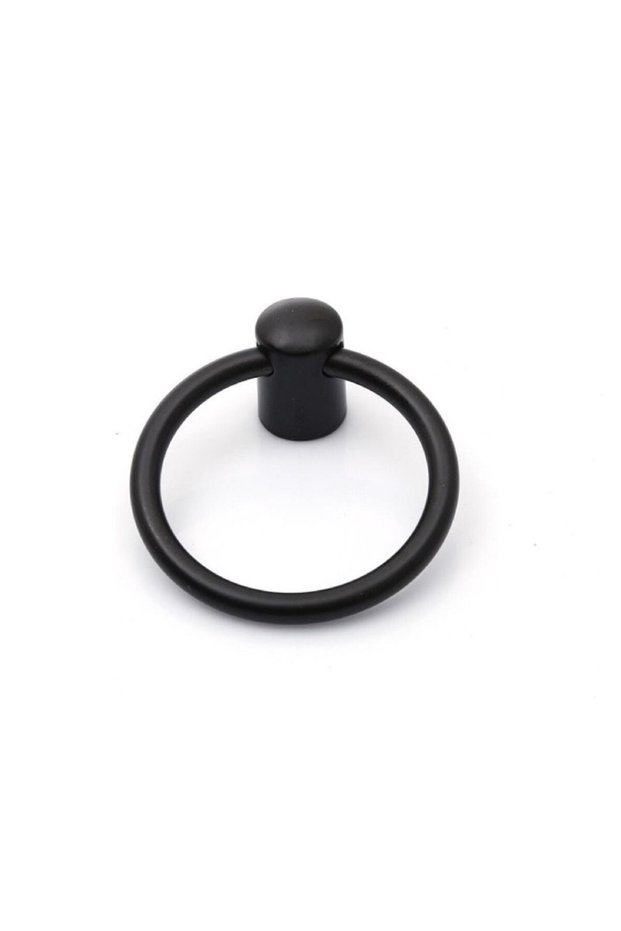 Ring Black Pendulum Luxury Furniture Handle Kitchen Cabinet Drawer Handle Models - 5 Pieces