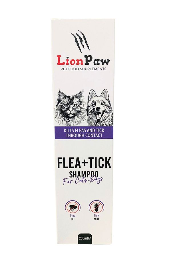 Kedi ve Köpek Tüy Dökümü Önleyici Bit Pire Parazit Kene Şampuanı 250 ML - 9