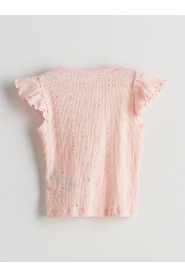Bisiklet Yaka Kız Bebek Şortlu Pijama Takımı - 3
